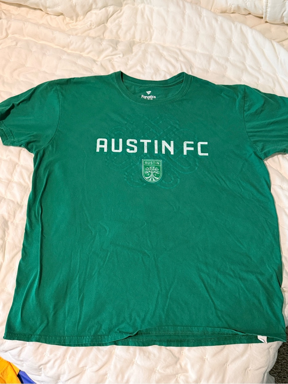 Fanatics Austin FC Green Short Sleeve Crewneck Tee